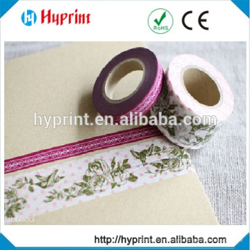 High quality colorful decorative washi, tape diy